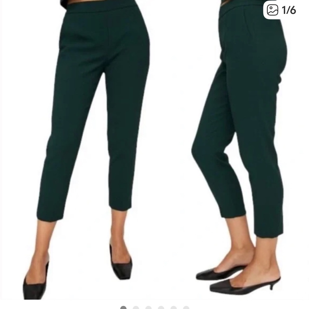 Dark green Aritzia Conan pants